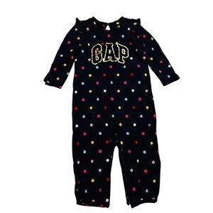 GAP Multicolor Polka Dot‎ Jumpsuit